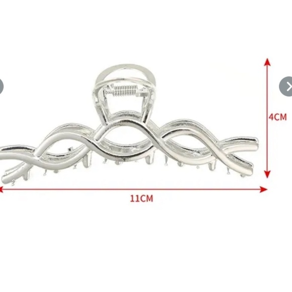 Super Elegant Silver Hairpin to Enhance your Casual or Night Our Hair look